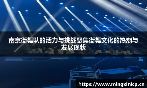 南京街舞队的活力与挑战聚焦街舞文化的热潮与发展现状